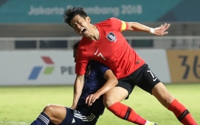 아시안게임 축구 결승 전반 0:0 … 문전쇄도 불구 골문 열지 못한 골 결정력