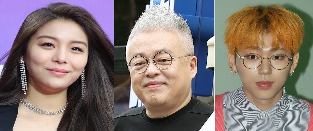 제3차 남북정상회담 특별수행하는 문화체육계 인사에 포함된 에일리 김형석 지코 (사진=연합뉴스)