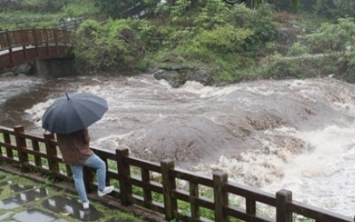 제주도 산지 호우경보 해제…한라산 성판악 241.5㎜