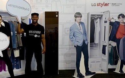 "BTS 콘서트에서 만나는 LG"… 美월드투어 행사장에 체험공간