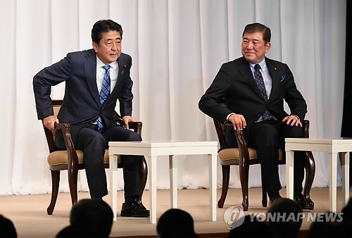 확산되는 日아베 대세론… 내각 지지율·총재 적합도 동반상승