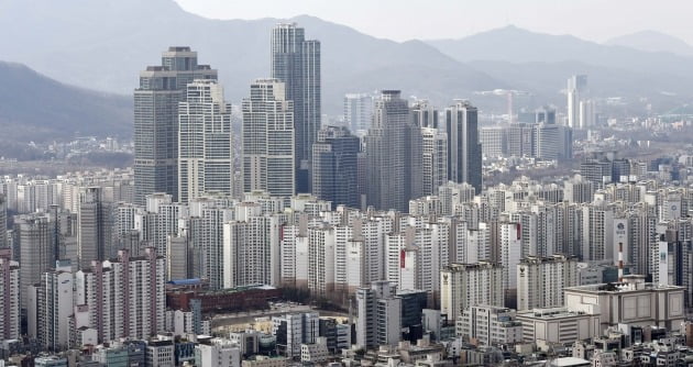 아파트가 밀집한 서울 도곡동 일대. 한경DB