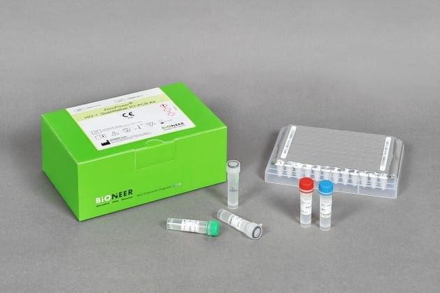 'AccuPower HIV-1 Quantitative RT-PCR Kit'. 바이오니아 제공