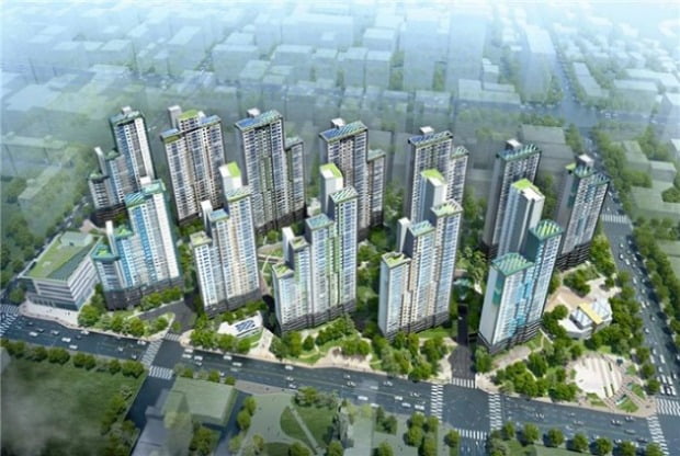삼성물산이 서울 서초동 우성1차아파트를 재건축하는 '래미안리더스원'. 삼성물산 제공