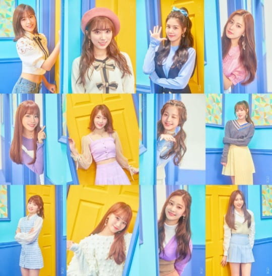 [사진 = 아이즈원(IZ*ONE) 공식 SNS]