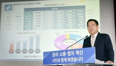 박남춘, 공항경제·항만관광 주도한다...취임100일 시정 운영계획 발표