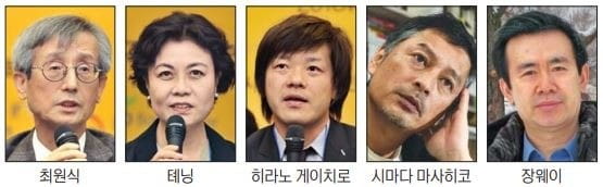 '마음의 연대' 나선 韓·中·日 작가들 "한반도 화해에 기뻐…평화에 힘쓸 것"