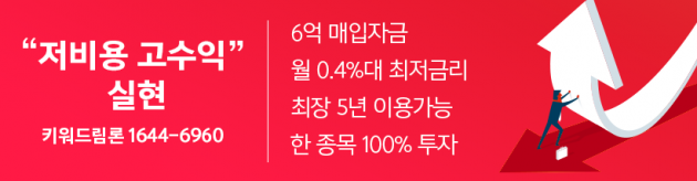 최고 6억 매입자금을 내 계좌에! 수수료는 0원, 금리는 월 0.4%대? 1644-6960