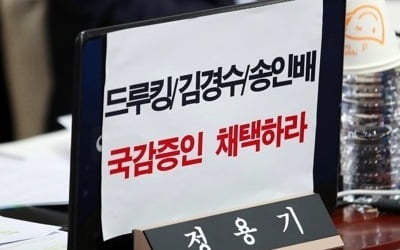 카지노 양상수, 과방위 국감 복귀…"드루킹 증인채택 거부 규탄"