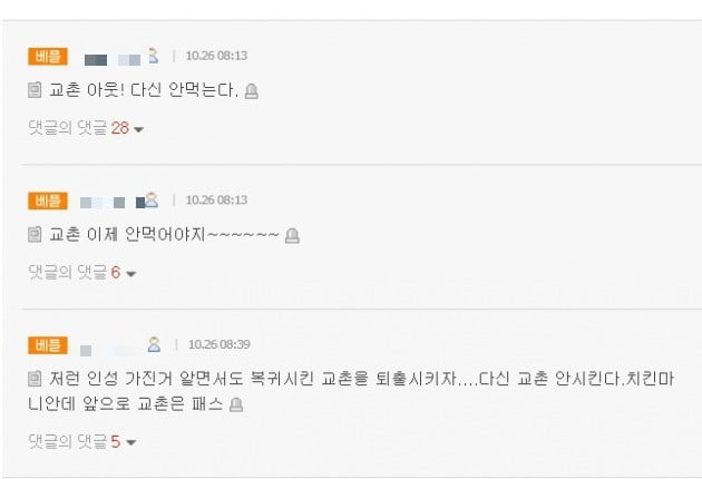 직원폭행 퇴사 1년 뒤 승진해 복귀…'교촌치킨 갑질'에 불매운동 움직임