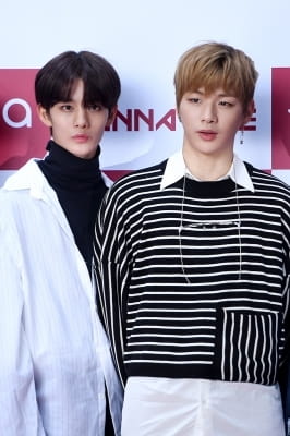 [포토] 워너원 배진영-강다니엘, '비주얼 쌍두마차'