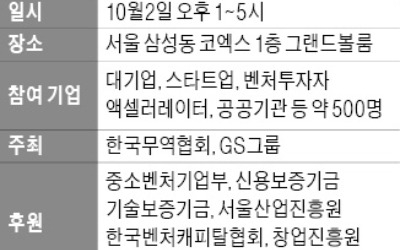 무역협회-GS그룹 손잡고 스타트업 생태계 활성화 나선다