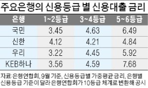 주담대 안되면 일부자금은 신용대출