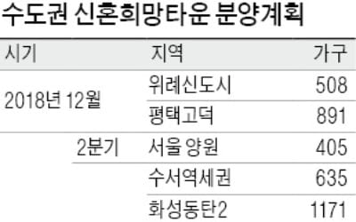 청약가점 낮은 신혼부부, '신혼희망타운' 공략하라