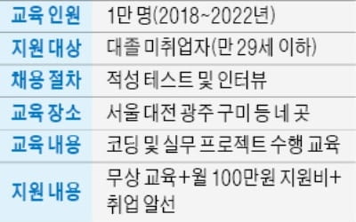 청년실업 해소 나선 삼성…'SW 전사' 1만명 직접 양성