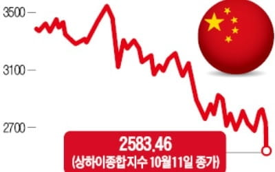 2600선 무너진 상하이 증시…4년 만에 최저치