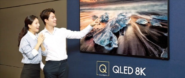 삼성, 현존 최고화질 '8K QLED' TV 사전 판매