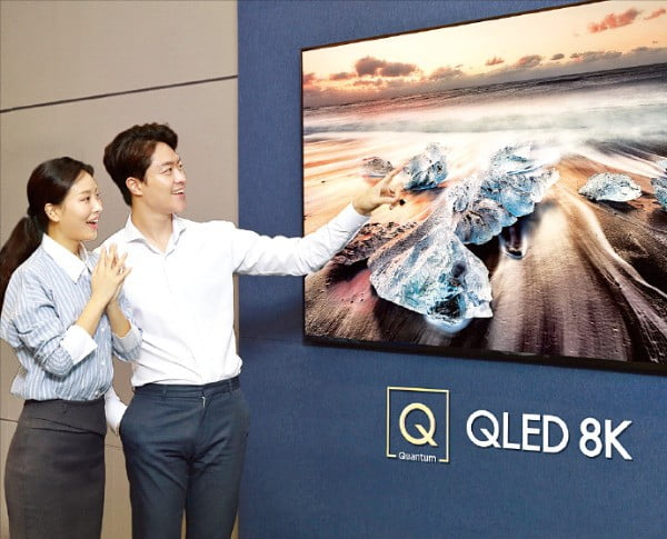 4K UHD보다 4배 선명한 QLED 8K…삼성전자, 차세대 TV시장 선도