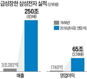 반도체 투자 30년…삼성전자, 매출 3조→250조