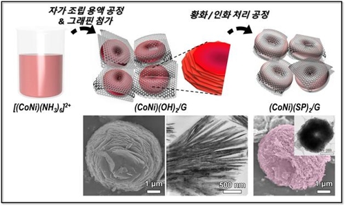 귀금속 없이 물 전기분해…수소·산소 함께 얻는다