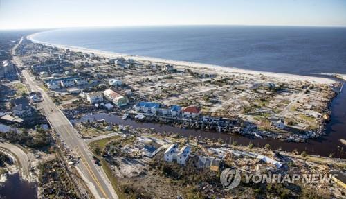  美 6개주 휩쓴 허리케인 마이클, 최소 17명 사망·정전 130만건