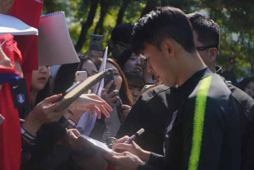 벤투호 태극전사들, 유쾌한 회복 훈련…하루 '특별 휴가'