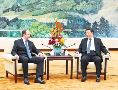 시진핑, 러시아 대통령실장 접견…"중러 협력 심화해야"