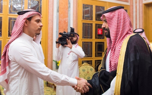 '카슈끄지 의혹' 사우디 왕세자 '만면에 웃음' 국제행사 등장