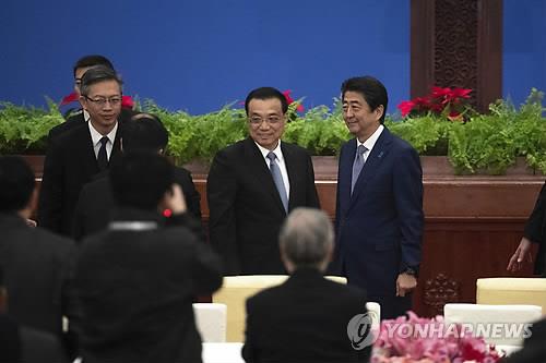 中매체, 아베 방중 보도 신중…'국민감정' 의식한 듯