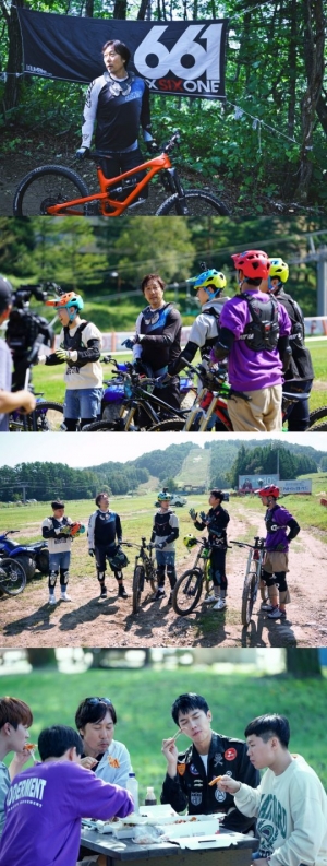 '집사부일체' 산악 자전거 탄 &#39;영원한 오빠&#39; 이문세...현장 비하인드 공개