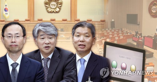 국회몫 헌법재판관 후보 3인 청문보고서 채택…곧 본회의 표결