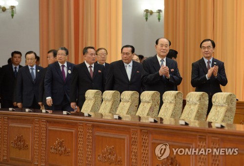 북한 김영남, 방북단 접견…"10·4선언은 통일 그날까지 생명력"