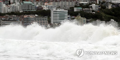 '콩레이' 부산 접근 초비상…낮 12시 전후 고비