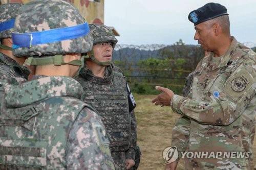 브룩스 주한미군사령관 "생산적 남·북·유엔사 3자대화에 고무"