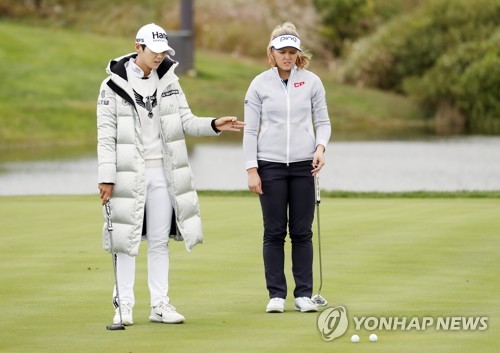 박성현, 안방서 열린 LPGA대회 첫날 4언더파 공동 4위