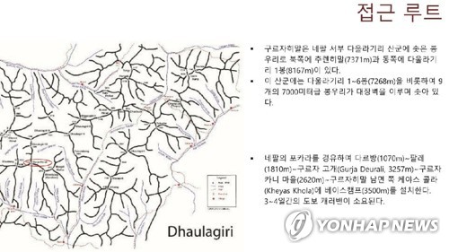 산악연맹 "김창호 대장 원정대, 히말라야에서 실종…안타까움"