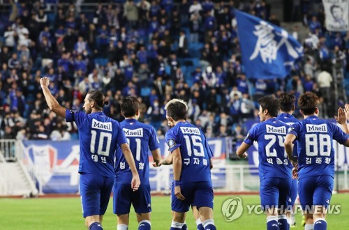 '악! 동점골' 수원, 가시마와 3-3…AFC 챔스리그 결승행 좌절