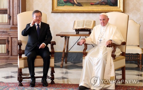교황 "공식초청장 오면 북한 갈 수 있어…두려워 말고 나아가라"