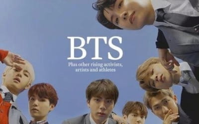 방탄소년단, 美타임이 선정한 '차세대 리더'…최신호 커버 장식