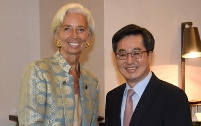 김동연 "北개방·개발에 적극적 역할 해달라"…IMF·WB에 요청