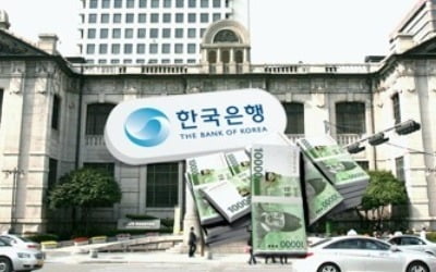 한은 "기준금리 1%p 오르면 성장률 0.2%p 하락"