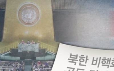 유엔총회 위원회에 '北핵포기 촉구' 포함 결의안 제출