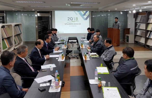 순천향대, 친환경 바닥재 기업 '녹수'와 일학습병행 성과 공유