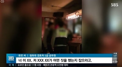 술 취해 시민 폭행한 청와대 경호처 직원…"내가 누군지 아냐" 난동