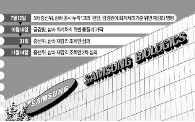 '분식 혐의 논쟁' 삼성바이오로직스, 증선위 앞두고 30만원 붕괴 우려