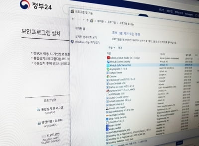 [단독] '디지털 文정부', 액티브X 없인 여전히 불가능…민간만 '500대 압박'