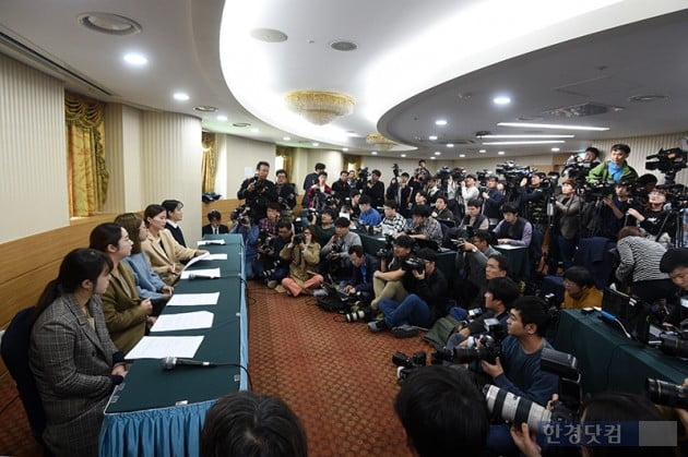 여자컬링 '팀킴' 기자회견 "억압·폭언·부조리에 두려움 느껴"