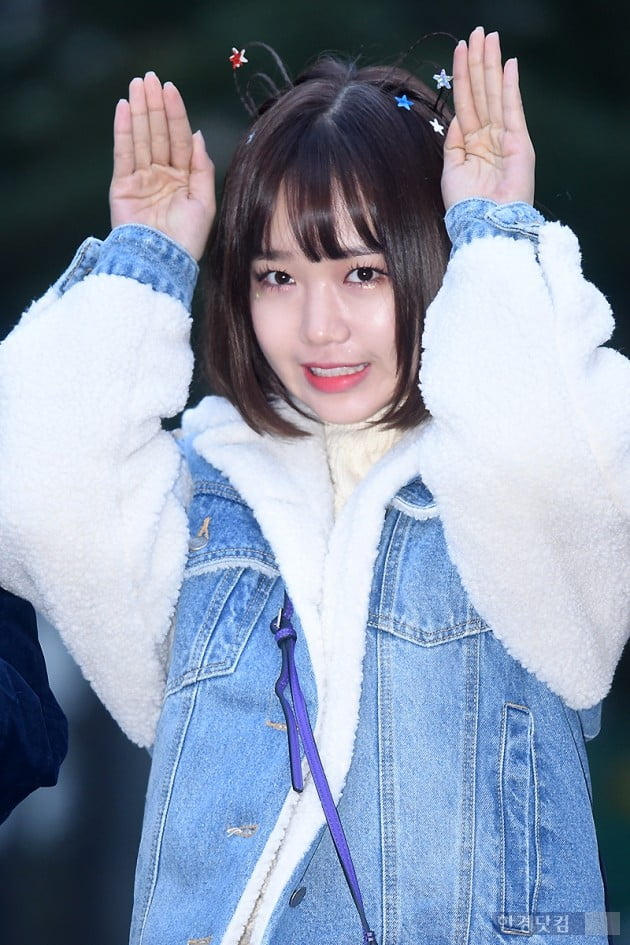 [포토] 위키미키 최유정, '돋보이는 깜찍함'