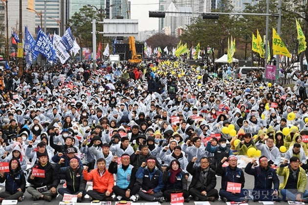 [포토] 민주노총 총파업 열려