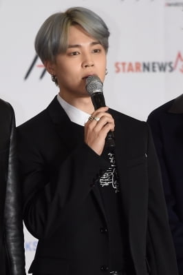  방탄소년단 지민, '멋진 모습에 시선강탈~' (2018 AAA)